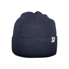 Blue Polyacrylic Men's Cap