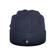 Blue Polyacrylic Men's Cap