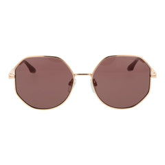 Rose Gold Metal Sunglasses