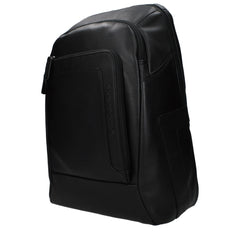 Black Leather Backpack