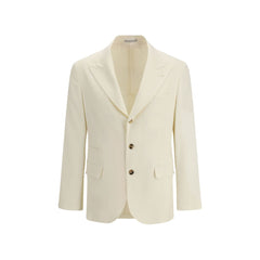 Beige Wool Blazer