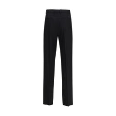 Black Fleece Wool Dress Pants