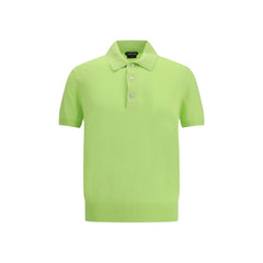 Bicolor Cotton Polo Shirt
