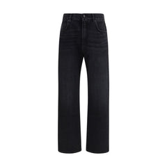 Black Cotton Jeans Denim