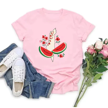 Women's Graphic "Watermelon" T-Shirt