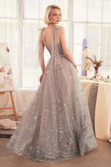 Under The Sea Embroidery Gown-3