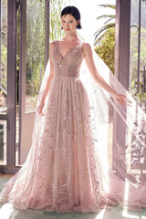 Sun Moon And The Stars Embroidery Gown-2