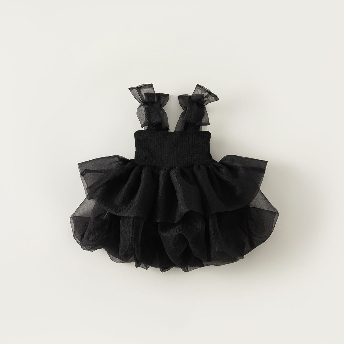 Summer Children Straps Pettiskirt Mesh Princess Dress