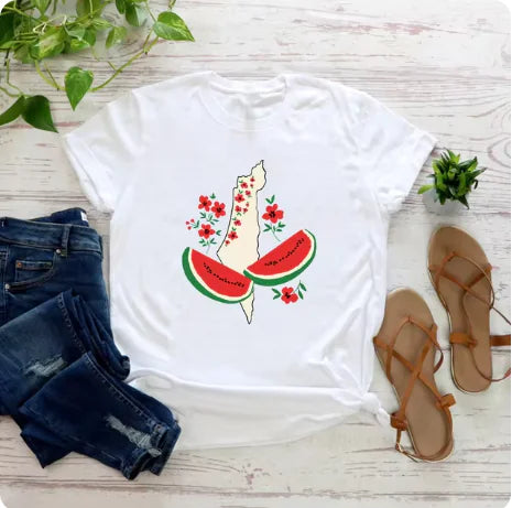 Women's Graphic "Watermelon" T-Shirt