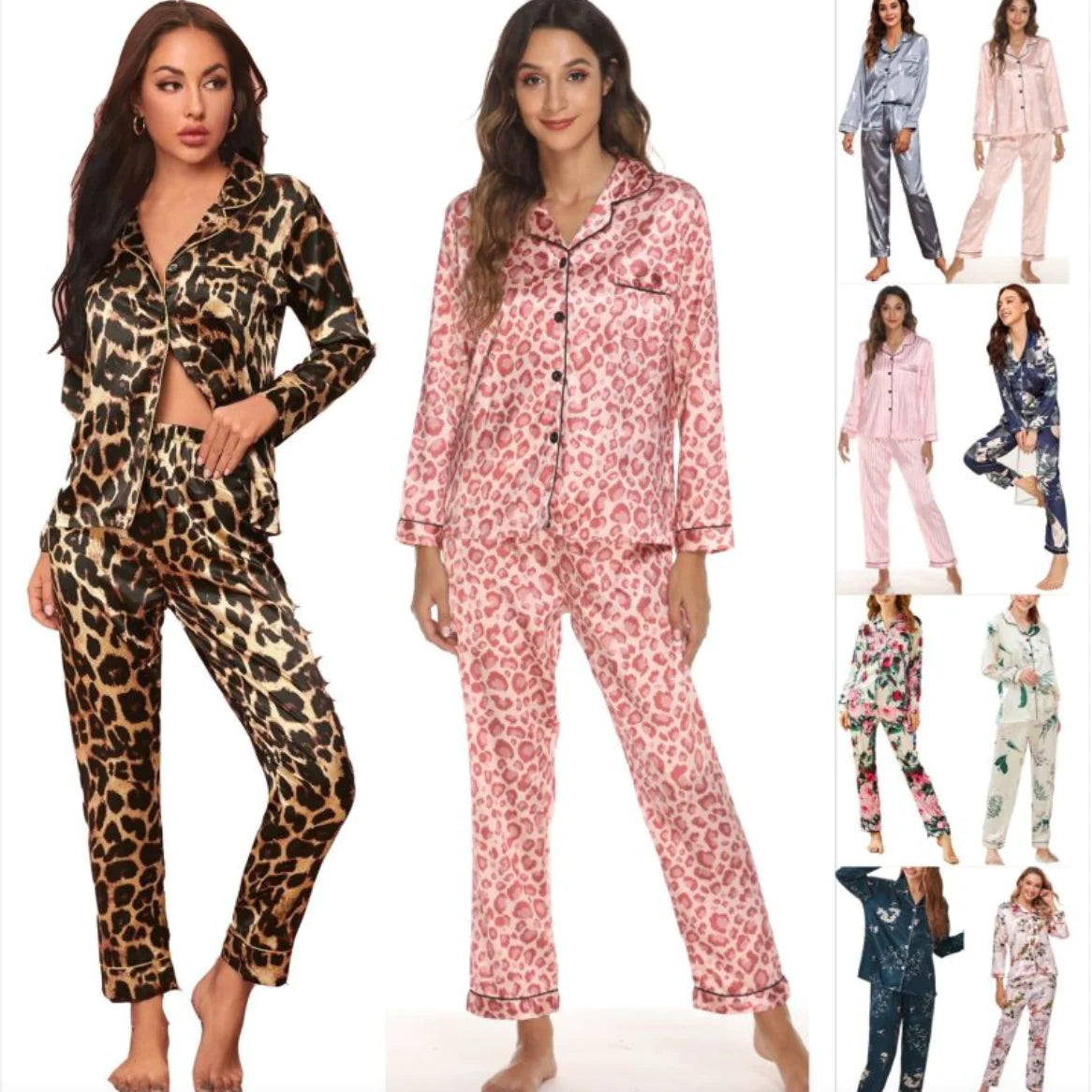 Women's European & American Style Pajama Set