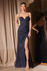 Sparkly Fitted Dress With Sweetheart Neckline And Delicate Thin Straps-0