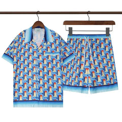 Hawaiian Printed T-Shirt And Short